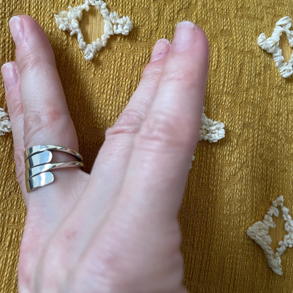 Sterling Silver Statement Ring - image 3